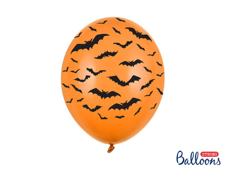 Balloon Strong 30cm - Bats - Pastel Mandarin Orange - 1 piece