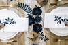 Paper Flowers - Dark Blue - 3 pieces