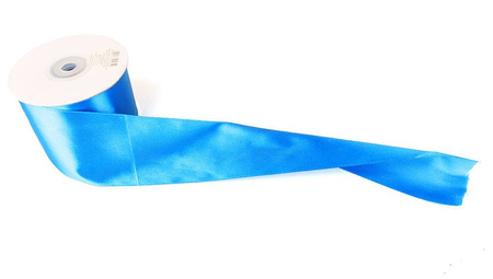 Satin ribbon - Blue - 50mm x 25m