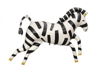 Foil balloon - Zebra - 115 x 85 cm