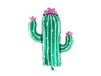 Foil balloon - Cactus - Green - 60 x 82 cm